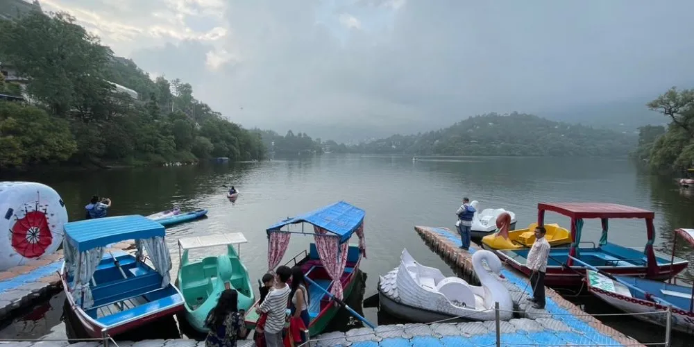 Naukuchiatal Lake near Bhimtal