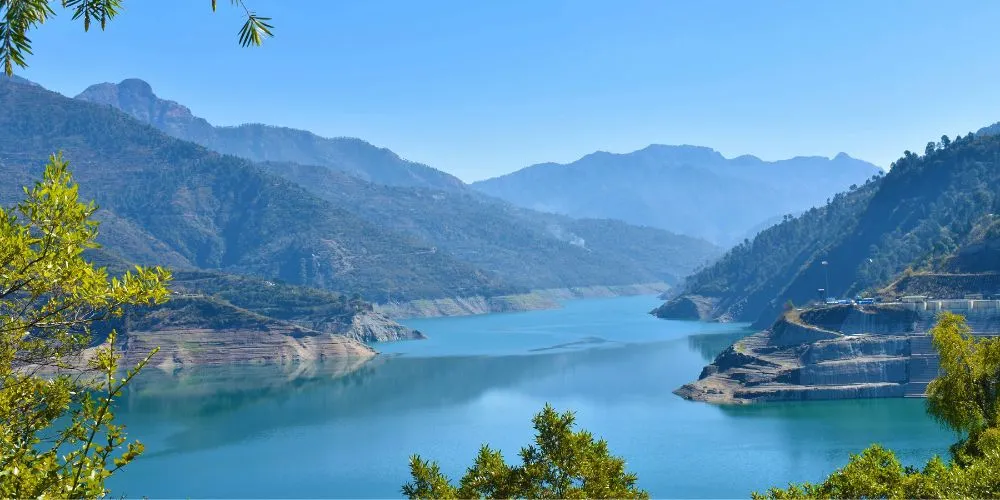 Tehri Lake near Kanatal