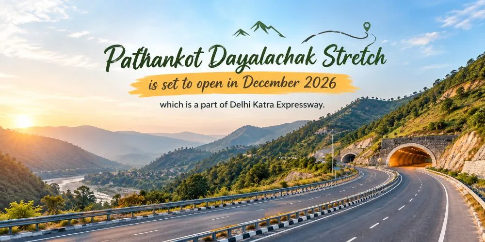 Delhi Katra Expressway Update: Pathankot–Dayalachak Stretch Set to Open by December